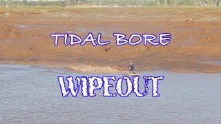 TIDAL BORE WIPEOUT IN MONCTON, NEW BRUNSWICK!