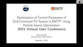 Optimization of Control Parameters of Grid-Connected PV System in EMTP