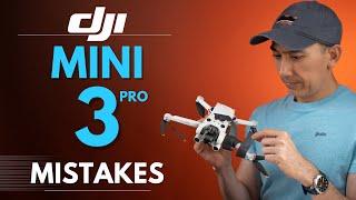 DJI MINI 3 PRO Beginner Mistakes