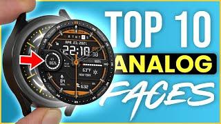 Samsung Galaxy Watch 5 Series - Top 10 FREE Watch Faces ( Part 1 )