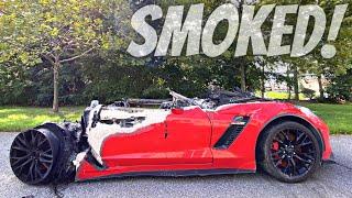 I Bought a DESTROYED Corvette C7 Z06 From SALVAGE AUCTION