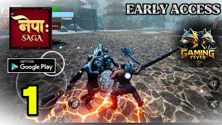 Nepa: Saga - Epic Offline RPG Gameplay Walkthrough Part 1 (iOS, Android)