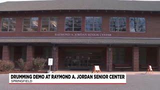 Raymond A. Jordan Senior Center in Springfield holds drumming demo