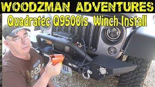 Quadratec Q9500is Winch Full Install Jeep Wrangler JKU