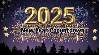 NEW YEAR COUNTDOWN 2025 | New Year Countdown in France, Germany, Spain (Central European Time) CET