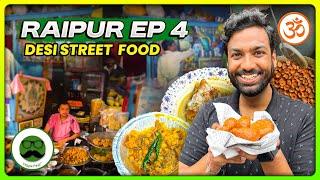 Raipur Street Food | Dukaan main Mandir ️ & More | Veggie Paaji