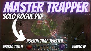 DIABLO 4 - Master Trapper / Solo rogue PvP [4K]