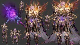 Mystical Enchanter: Purple Death Knight High–Death of the Great Illusionist, all Lineage 2 Protocols