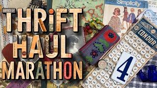 THRIFTING UNTIL THE VERY END – MASSIVE VINTAGE HAUL - THRIFT HAUL MARATHON WEEK