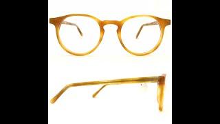 made for bernard shear 2071 butterscotch tortoise eyeglasses