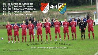 SV Töging/Altmühl – TV Riedenburg 4:1 - Herren Kreisliga Regensburg Gruppe 2