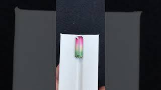 Tri colour tourmaline From Afghanistan  #youtube #youtubeshorts #ytshorts