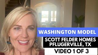 Washington Model by Saratoga homes of Blackhawk in Pflugerville, TX  vid 1 of 3