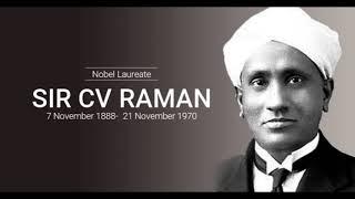 Tribute to Sir Chandrasekhara Venkata Raman professor,physicist scientist & Nobel prize winner