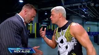 Nick Aldis tells Cody Rhodes that he will need a partner: SmackDown, Jul. 19, 2024