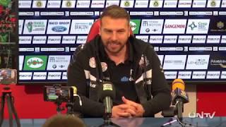 ONTV: Conferenza Paolo Zanetti post Ternana-Sudtirol (1-1)