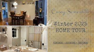 COUNTRY COTTGE HOME TOUR ~ VINTAGE ANTIQUE ECLECTIC THRIFT DECOR DECORATING IDEAS ~ 2025