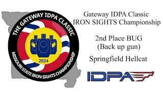 2024 Gateway IDPA Classic. 2nd place BUG Division