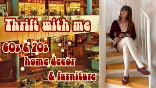 Thrift with me Vintage Home Decor & Furniture Edition