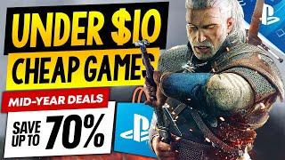 15 AMAZING PSN Game Deals UNDER $10! PSN Mid-Year Deals Sale 2025 CHEAP PS4/PS5 Games to Buy!