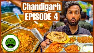 Desi Lunch in Chandigarh | Rs 70 Student Thali , Chole Bhature, & More | Veggie Paaji