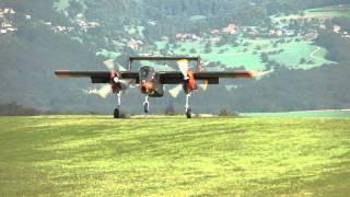 OV-10 Bronco short landing