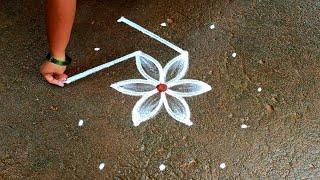 Aadi madham sangu kolam|5*3 aadivelli special kolam|Aadiperuku special kolam|Aadi1 Super rangoli