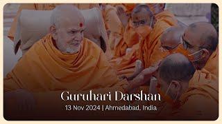 Guruhari Darshan, 13 Nov 2024, Ahmedabad, India