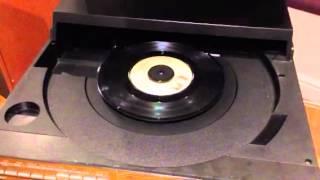 Sharp VZ-1550 Both Sides Play Record Player In Operation