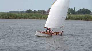 More Kombi canoe sailing