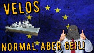 World of Warships Legends - VELOS - Tier 8 - Normal, ABER GEIL! [deutsch/ gameplay]