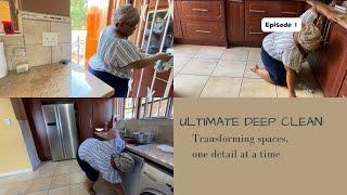 Ultimate Deep Cleaning Series Episode 1||Kitchen Deep Clean||Winter Preparations ||Homemaking