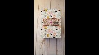 Dollar Tree DIY/ Midori Planner/ Project Share #DollarTree #DIY #Planners #Papercrafts #Altered