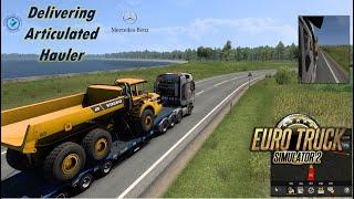 Delivering Articulated Hauler of Volvo in ETS 2 | iveals