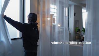 a simple morning routine | 冬の朝のルーティン vlog