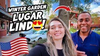 Conhecendo Winter Garden Downtown - Um lugar charmoso na Flórida!