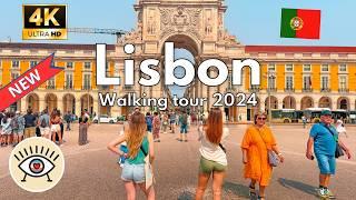 Lisbon, Portugal, Walking Tour   Walking with Subtitles [4K Ultra HD/60fps]