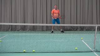 A topspin shot is the opposite of a "slice".