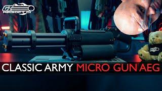 ULTIMATE FIRE POWER?! - Classic Army M133 Mini Vulcan Microgun | Airsoft GI