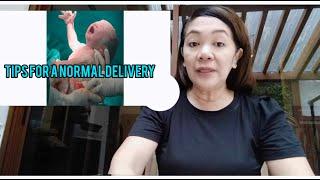 TIPS FOR A NORMAL DELIVERY (USAPANG NORMAL DELIVERY NG PANGANGANAK) | Violeta Gonzales