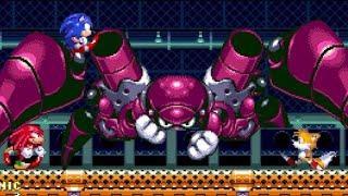 Sonic 3 A.I.R - Pink Burner Custom Flying Battery Boss . | Sonic 3 Angel Island Revisited mods .