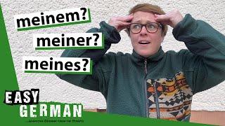 How to Remember Possessive Article Endings | Super Easy German 225