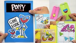 DIYKawaii 4 Paper Gaming bookPoppy Playtime Chapter2 Funny Paper Craft Games Book