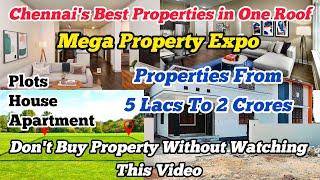  Maega Property Expo 2025 | 50+ Chennai Properties Revealed! ️