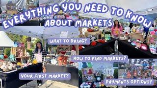 Everything you need to know about markets  Crochet Small Business