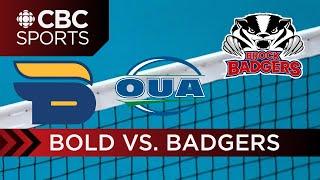 OUA Women's Volleyball: Semifinal # 1 - Toronto Metropolitan vs Brock | CBC Sports