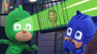 ‪睡衣小英雄 第1季 | 精选合集 | 睡衣小英雄们变得好奇怪！ | PJ Masks Chinese | 动画片‬