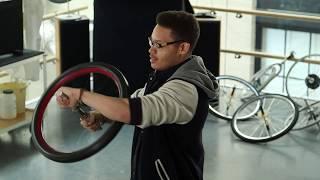 MIT Physics: Spinning Bike Wheel and Conservation of Angular Momentum