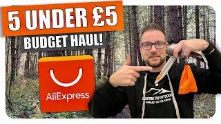 AliExpress Haul! Budget Ultralight Wild Camping and Backpacking Gear