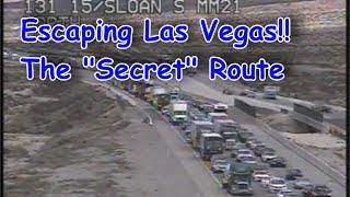 Escaping Las Vegas, The secret route to L.A. and around the Sunday gridlock! | The Vegas Tourist